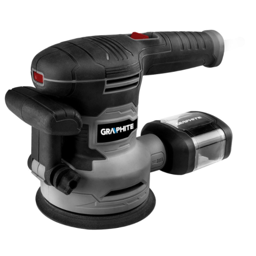 GRAPHITE Szlifierka mimośrodowa 450 W z tarczą 125/150 mm + walizka