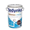 JEDYNKA Emalia Drewno i Metal brązowy połysk 5L