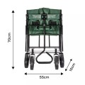 NEO TOOLS Wózek ogrodowy transportowy składany