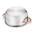 KonigHOFFER Garnek do gotowania na parze Faro Copper 2,9L 3 elementy
