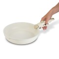 STARKE PRO Zestaw 3 patelni z odpinaną rączką Compacti Cream 20 cm 24 cm 26 cm