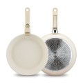 STARKE PRO Zestaw 3 patelni z odpinaną rączką Compacti Cream 20 cm 24 cm 26 cm