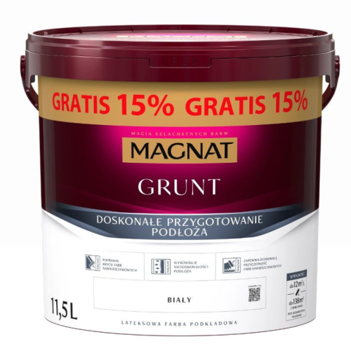 MAGNAT Primer Grunt pod farby ceramiczne i lateksowe 11,5 L
