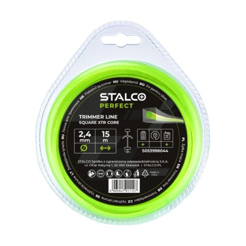 STALCO Żyłka tnąca kwadratowa Square XTR Core 3,0mm x 60m