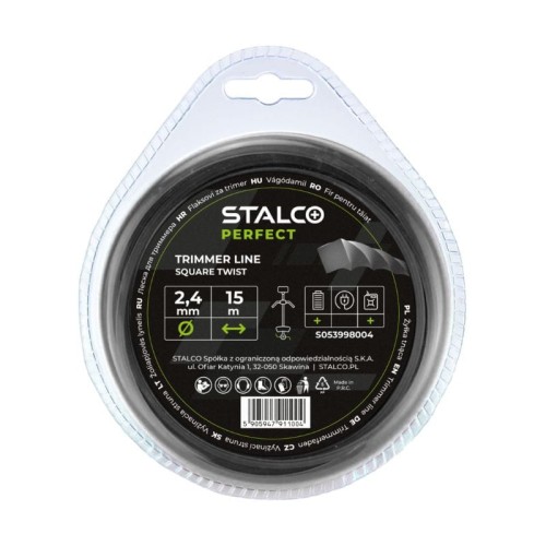 STALCO Żyłka tnąca kwadratowa Square Twist 2,4mm x 90m