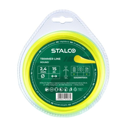 STALCO Żyłka tnąca okrągła Round 2,7mm x 15m