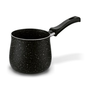 TADAR Tygielek do kawy marmurkowy non-stick Marmara Black 0,8 l bez indukcji