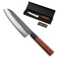 STARKE PRO Nóż szefa kuchni ręcznie robiony z twardej stali Toshiro 20 cm