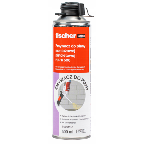 Fischer czyścik do piany montażowej PUP R 500 (500 ml)