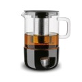 KonigHOFFER Dzbanek do herbaty z zaparzaczem i podgrzewaczem Bonito 1L