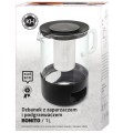 KonigHOFFER Dzbanek do herbaty z zaparzaczem i podgrzewaczem Bonito 1L
