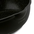 STARKE PRO Patelnia z pokrywką Taylor Marble 24 cm głęboka