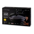 STARKE PRO Patelnia z pokrywką Taylor Marble 24 cm głęboka
