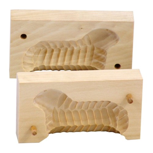 TADAR Forma do masła drewniana Baranek