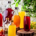 TADAR Butelka szklana z zakrętką 500 ml