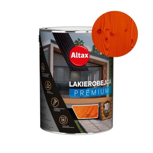 ALTAX Lakierobejca Premium 10 lat ochrony 5L mahoń