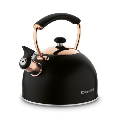 KonigHOFFER Czajnik Morena 2,3L czarny i miedź