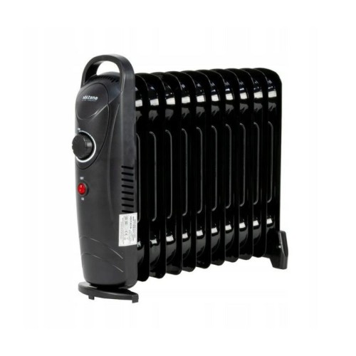 VOLTENO Grzejnik olejowy 11-żeberek 600/1200W czarny