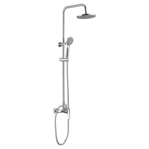 DEANTE Deszczownica 3-funkcyjna - z baterią mieszaczową Boro chrom