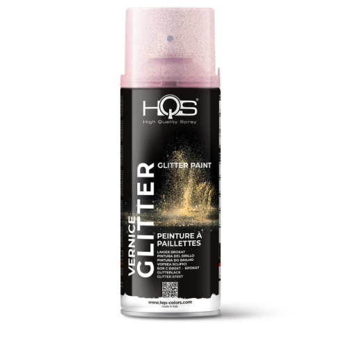 HQS Lakier Spray brokat czerwony 400 ml
