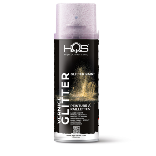 HQS Lakier Spray brokat fioletowy 400 ml