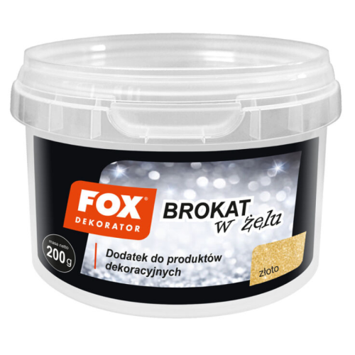 FOX Brokat w żelu złoty 200 g