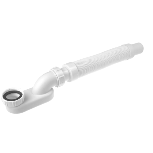 Deante Syfon do wanny KXY 991W – biały, regulowany