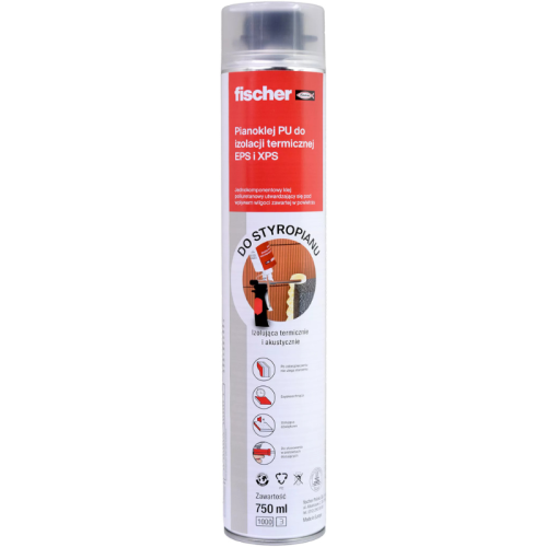 Fischer pianoklej PUP 750 do styropianu i styroduru 750 ml