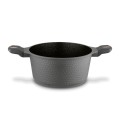 STARKE PRO Zestaw garnków Texture Grey 10 elementów