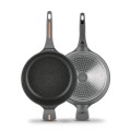 STARKE PRO Zestaw garnków Texture Grey 10 elementów