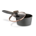 STARKE PRO Zestaw garnków Texture Grey 10 elementów