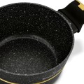 STARKE PRO Zestaw garnków Golden Marble 10 elementów
