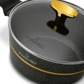 STARKE PRO Zestaw garnków Golden Marble 10 elementów