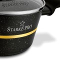 STARKE PRO Zestaw garnków Golden Marble 10 elementów