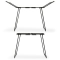 KonigHOFFER Suszarka balkonowa Spring Black Wooden 174 x 61 x 108 cm