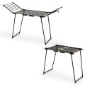 KonigHOFFER Suszarka balkonowa Spring Black Wooden 174 x 61 x 108 cm