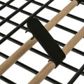 KonigHOFFER Suszarka balkonowa Spring Black Wooden 174 x 61 x 108 cm