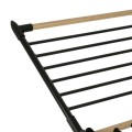 KonigHOFFER Suszarka balkonowa Spring Black Wooden 174 x 61 x 108 cm
