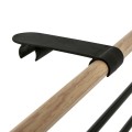 KonigHOFFER Suszarka balkonowa Spring Black Wooden 174 x 61 x 108 cm