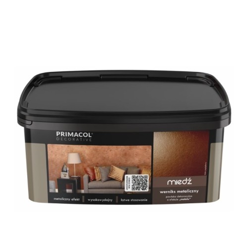 PRIMACOL Werniks metaliczny miedziany 1L