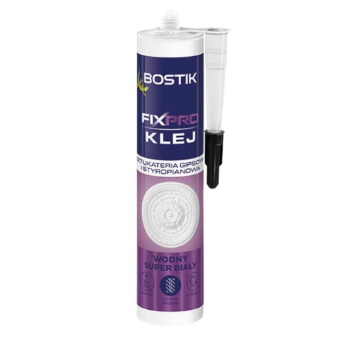 BOSTIK Klej FIXPRO sztukateria gipsowa i styropianowa 300 ml