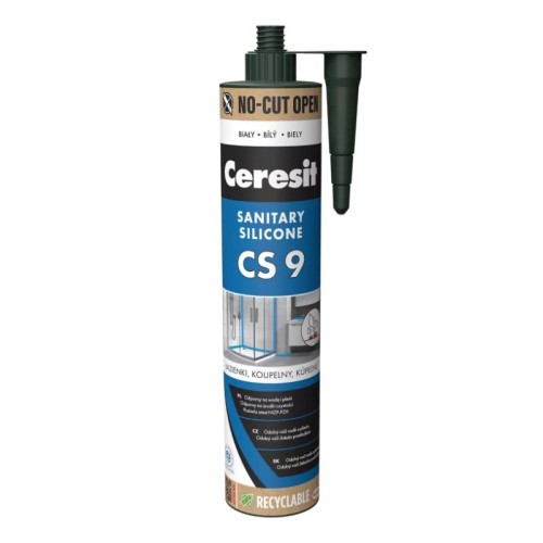 CERESIT Silikon sanitarny CS 9 biały 280 ml