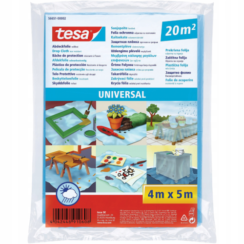 Tesa Folia ochronna Universal 4 x 5 m