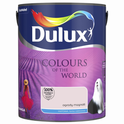 DULUX KOLORY ŚWIATA OGRODY MAGNOLII 5L
