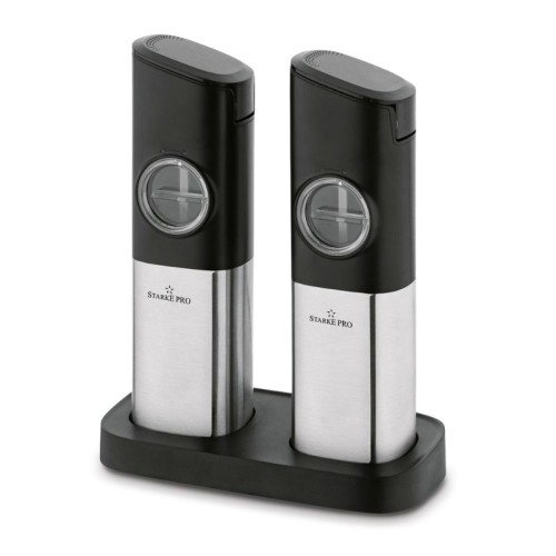 STARKE PRO Młynki elektryczne do soli i pieprzu Magna 2 sztuki USB C