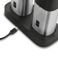 STARKE PRO Młynki elektryczne do soli i pieprzu Magna 2 sztuki USB C