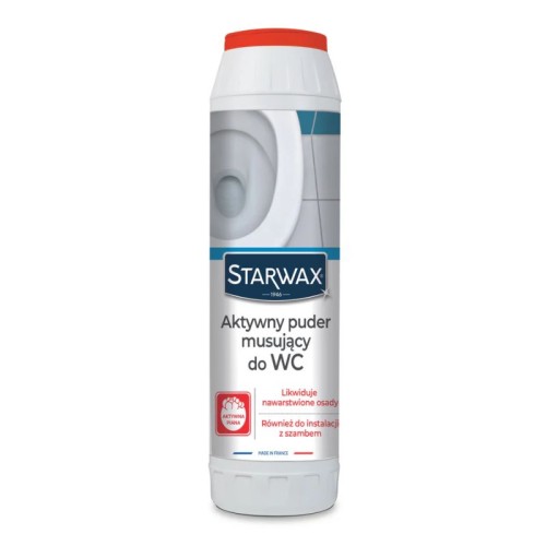 STARWAX Aktywny puder musujący do WC 1 kg
