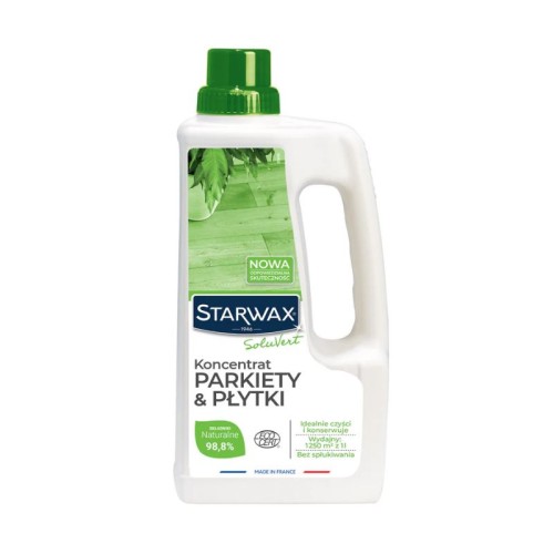 STARWAX Koncentrat parkiety &amp; płytki 1L Soluvert