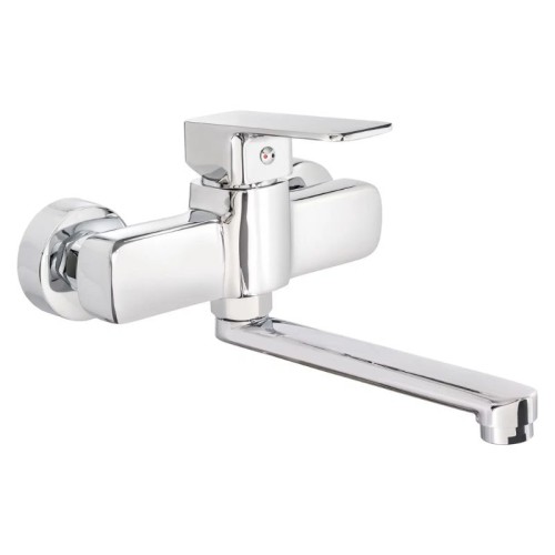 DEANTE Bateria umywalkowa ścienna MARO chrom BLO_050M