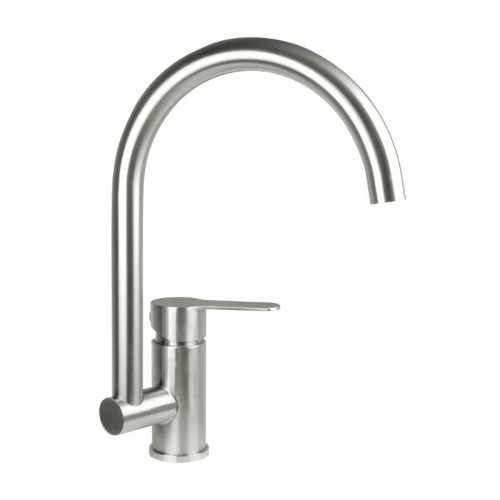 DEANTE Bateria kuchenna LUPO stal szczotkowana BLU_F62M